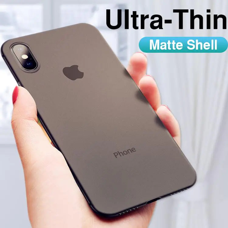 Ultra-Thin Transparent Case for iPhone 11/11 Pro Max