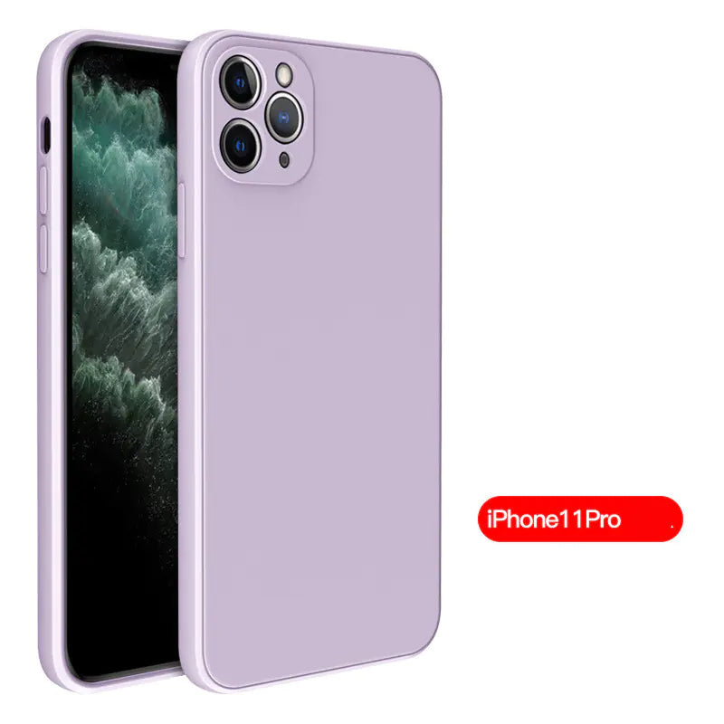 Ultra-Thin 3D Liquid Silicone Case for iPhone 11