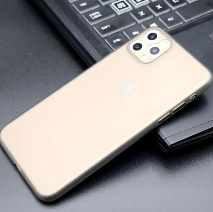 Ultra-Thin Transparent Case for iPhone 11/11 Pro Max