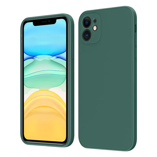 Ultra-Thin 3D Liquid Silicone Case for iPhone 11