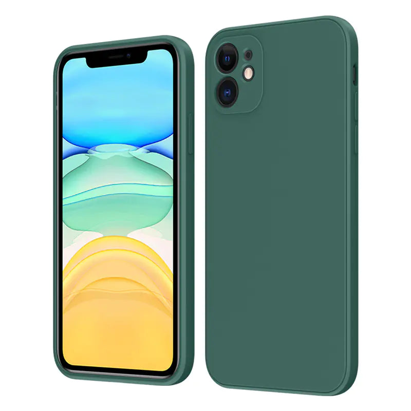 Ultra-Thin 3D Liquid Silicone Case for iPhone 11