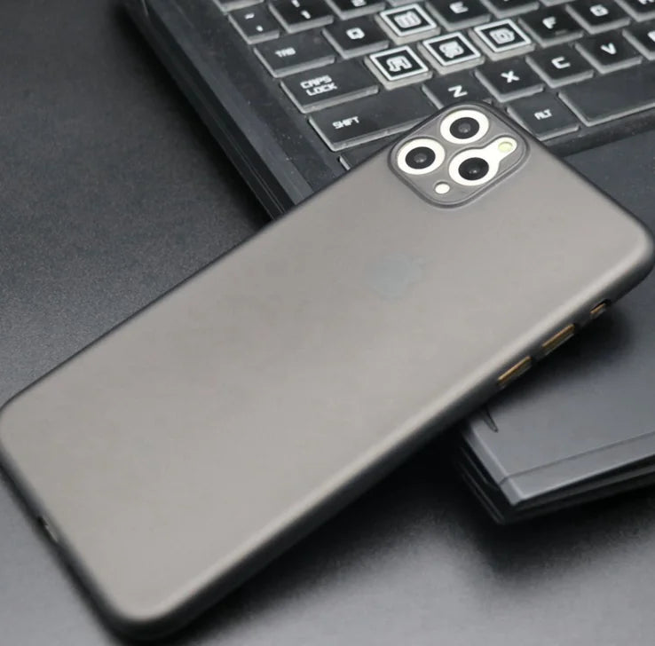 Ultra-Thin Transparent Case for iPhone 11/11 Pro Max