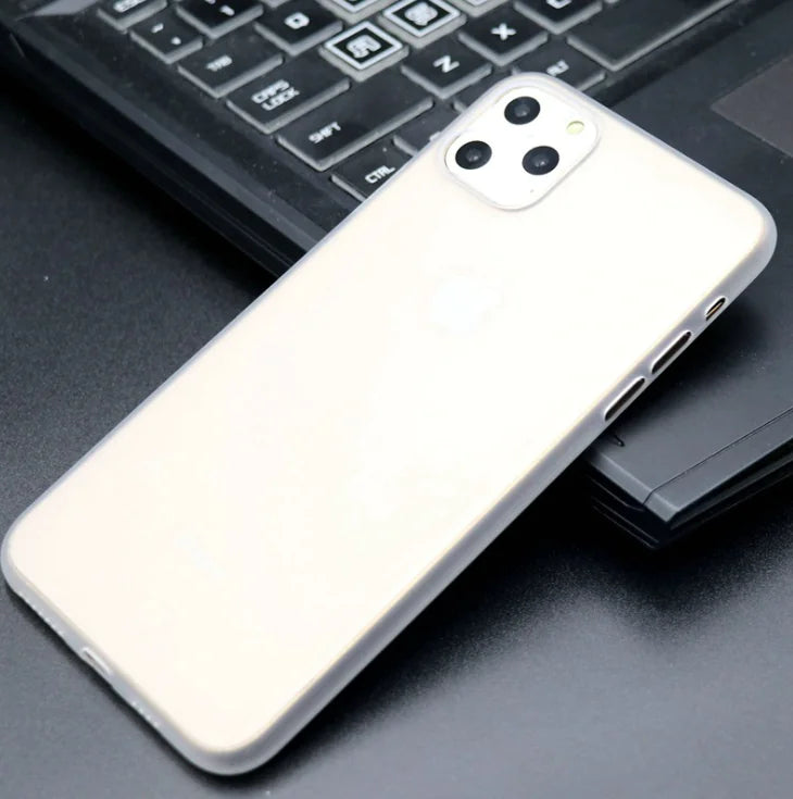 Ultra-Thin Transparent Case for iPhone 11/11 Pro Max